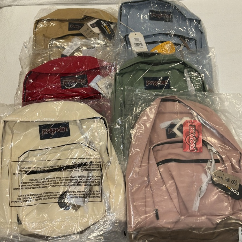 MANY COLORS! JanSport Right Pack Backpack - NEW WITH TAGS